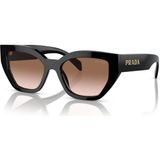 PRADA PRA09S 1AB0A6 53-18-145 Kadın Güneş Gözlüğü - Siyah