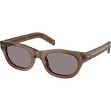 Prada PRC09S 28I03D 51 Erkek Güneş Gözlüğü - Kahverengi
