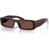 Prada PRD09SD 27I90W 54 Erkek Güneş Gözlüğü - Kahverengi