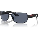 Prada Sport Prada Lınea Rossa 0PS 50ZS 1AB02G 65 Erkek Güneş Gözlüğü - Siyah