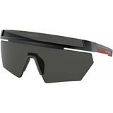 Prada Sport Ps 01YS 1BO06F 44 Güneş Gözlüğü - Siyah