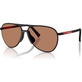 Prada Sports Ps 53ZS DG020D 59 Erkek Güneş Gözlüğü - Siyah
