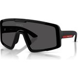 Prada Sports Ps B07S 1BO06F 44 Erkek Güneş Gözlüğü - Mat Siyah