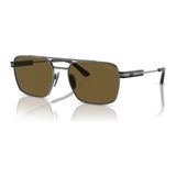 Prada SPR67Z 5AV01T 56 Güneş Gözlüğü - Metal Gri