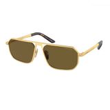 Prada SPRA53S 1BK01T Gold Erkek Güneş Gözlüğü