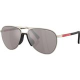Prada SPS53Z 18X-80I 59 Gri Erkek Güneş Gözlüğü