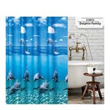 Prado Dolphn 180x200 cm Banyo Perde ve Askı