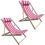 Prado Holiday Ahşap Bahçe Balkon Bukle Gold Plaj Şezlongu c