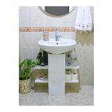 PRADO Lavabo Altı Dolap, Banyo Dolabı, Banyo Düzenleyici Raflar, Beyaz