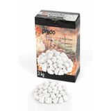 PRADO Tüplü Mangal için Lav Taşı (3kg) Beyaz