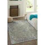 Praia de Santa Maria Gri Oryantal Kaymaz Makine Yıkanabilir Halılar Oturma Odası Yatak Odası Koridor Boho Fas Yumuşak Nötr Vintage Görünüm Geometrik Bohem Halı İç Mekan Katlanabilir Kaymaz Alan Halısı