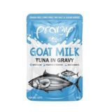 PRAMY SOS İÇİNDE KEÇİ SÜTLÜ TON BALIKLI KEDİ MAMASI 60 GR