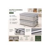 Pratic Home 2 Adet 65x45x22 cm Büyük Boy Baza Altı Hurç