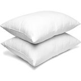 Pratic Home 2 Adet Boncuk Silikon Yastık 50X70 cm 600GR - 50 x 70 cm - Beyaz
