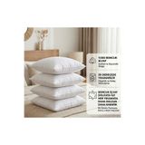 Pratic Home 4 Adet 43x43cm 350 gr 1. Kalite %100 Boncuk Silikonlu Kare Kırlent Iç Yastık Minder