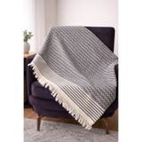 Pratic Home Pamuklu Lacivert Çok Amaçlı Koltuk Çekyat Örtüsü Şalı Kayma Yapmaz 170x210 cm