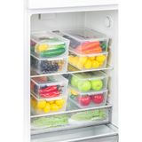 PraticBox 4'lü Set Kapaklı Derin Dondurucuya Uygun Saklama Kabı 5 Litre