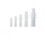 Pratik 12 mm Plastik Dübel 250 Adet Set