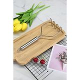 Pratik 24 Cm Lüks Paslanmaz Metal Patates Ezici Patates Ezeceği Püre Yapıcı Kolay Temizlenebilir