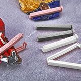 Pratik 6lı Poşet Kapatıcı Klips Ambalaj ve Torba Kapatma Aparatı Poşet Klipsi - 6 Adet