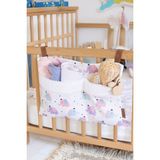 Pratik Askılı Organizer Bebek Arabası Beşik Kenar Fluffy Organizer Elephant - --