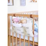Pratik Askılı Organizer Bebek Arabası Beşik Kenar Fluffy Organizer Melis - --