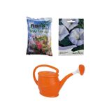 Pratik Bahçe Ve Çiçek Yetiştirme Seti (5 L Sulama Bidonu, 3 L Torf Ve Gece Güzeli Tohumu)