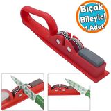 Pratik Bıçak Elmas Bileyici Taşlı Keskinleştirici Satır Bileyleme Oynar Bileyli 1 Adet