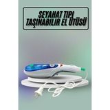 Pratik Dikey Taşınabilir Buharlı Ütü, Renkli ve Kolay Kullanım Imkanı - Açık Bej