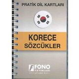 Pratik Dil Kartlari Korece Sözcükler - Fono Yayınları