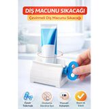 Pratik Diş Macunu Sıkacağı Döner Mekanizmalı Tüp Sıkma Aparatı Tasarruflu Pratik Kullanım