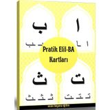 Pratik Elif-BA Kartları Laminasyonlu Sert Kartlar Enine Boyuna Eğitim