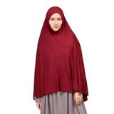 Pratik Eşarp Standart Beden Peçeli 5xl Sufle, Bordo