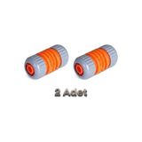 Pratik Ev 1/2" Hortum Eki 2 Adet, Sızdırmaz Tasarım, Abs Plastik, Bahçe Sulama Için - Standart