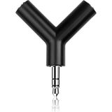 Pratik Ev 3.5 mm Kulaklık Stereo Çoklayıcı Çoğaltıcı Switch Splitter Anahtarlık Adaptör - Çok Renkli