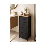 Pratik Ev 4 Çekmeceli Metal Banyo Organizer Dolabı, Çok Renkli, 95 x 40