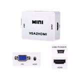 Pratik Ev 4554 VGA To HDMI Dönüştürücü Adaptör - Çok Renkli