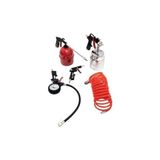 Pratik Ev 5605 Kompresör Tabanca Seti, 5 Parça - Çok Renkli