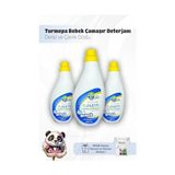 Pratik Ev Bebek Çamaşır Deterjanı 1000 ml x 3 ve Pamuk