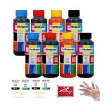 Pratik Ev Canon Uyumlu Gı-41 G1430 G2470 G3470 G4470 4 Renk Mürekkep Dolum Seti 8X100 ml