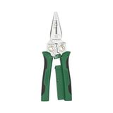 Pratik Ev Çok Amaçlı Kablo Soyma Pensesi, Işıklı, Sesli, Faz-Nötr Kontrol, 8 Fonksiyonlu, 8" (Pil Dahil) - Çok Renkli