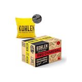 Pratik Ev Doğal Meşe Mangal Kömürü 5 Kğ- Bbq Özel Paket - Çok Renkli