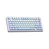 Pratik Ev F75 Tkl Mekanik Rgb Klavye, Nimbus V3 Switch, Kablosuz, Makrolu Hot Swap, Buz Mavisi - Çok Renkli
