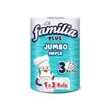 Pratik Ev Familia Kağıt Havlu 1=3 Jumbo 3 Katlı Beyaz 1 Adet - Çok Renkli