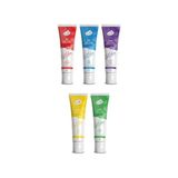 Pratik Ev Gusto Jel Gıda Boyası Konsantre 5X50 G 5'li Set Mavi Kırmızı Mor Sarı Yeşil