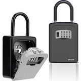 Pratik Ev Insafe ISC802KEY Şifreli Çelik Kasa; Anahtar Kasası, Anahtar Dolabı, Siyah - Çok Renkli