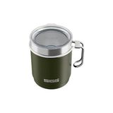 Pratik Ev Kamp Termos Bardak, Travel Mug Roasted Green, Tritan Kapaklı, Bulaşık Makinesinde Yıkanabilir, Kulplu, Bpa Içermez, Çift Cidarlı, Beyaz, 0,36 L - Çok Renkli