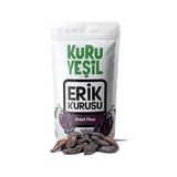 Pratik Ev Kuru Yeşil Doğal Kuru Erik 50 G - Şekersiz ve Katkısız, Sağlıklı Atıştırmalık, Yüksek Lifli, Vegan ve Glutensiz Kuru Meyve