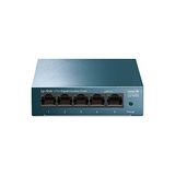 Pratik Ev LS105G 5 Port 10/100/1000 Mbps Gigabit Ethernet Switch, Harici Güç Adaptörü - Çok Renkli