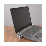 Pratik Ev MacBook ve Dizüstü Bilgisayar Standı, Beyaz - Çok Renkli - 10 x 10 cm